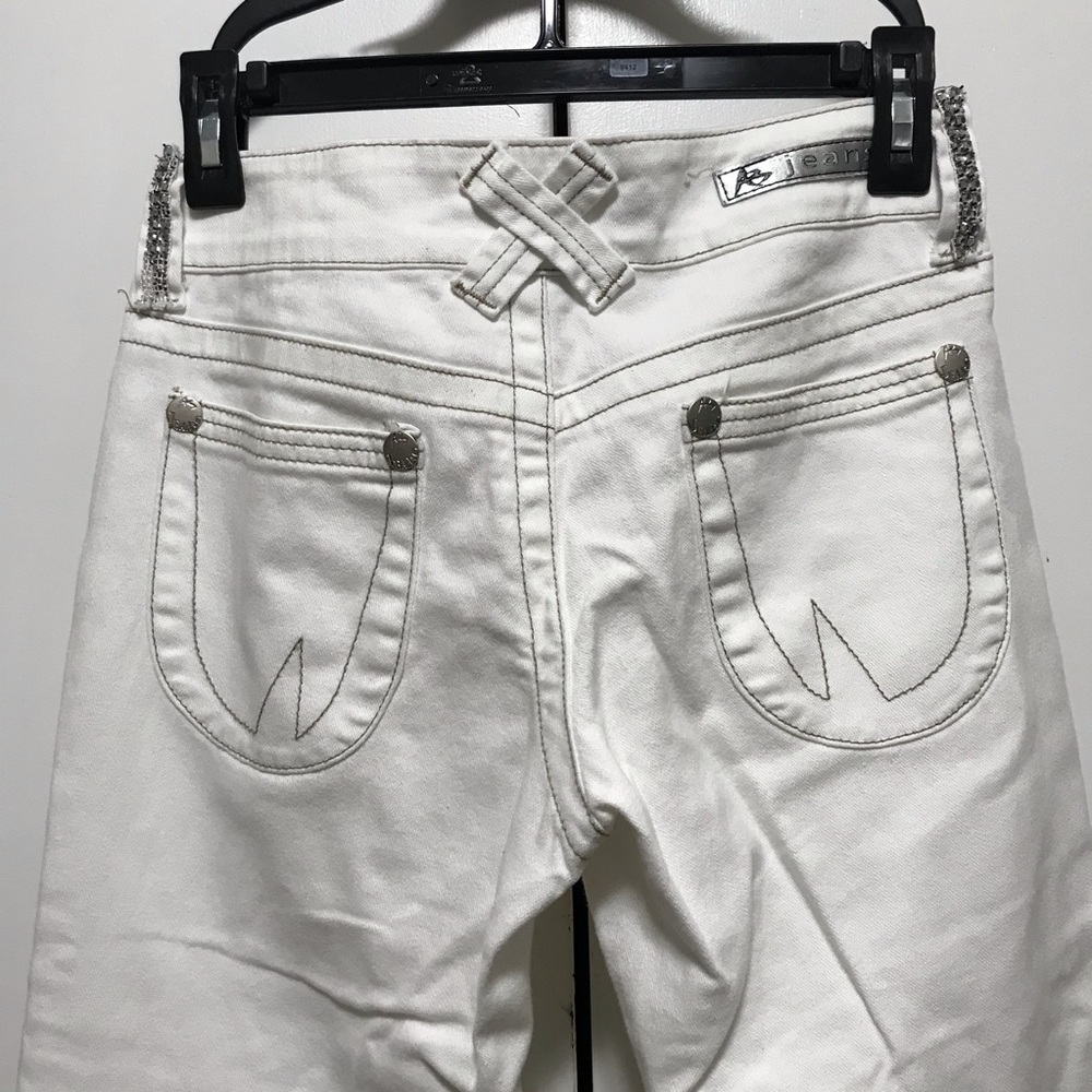 AB Jeans Capri White Size 7 - Picture 4 of 7